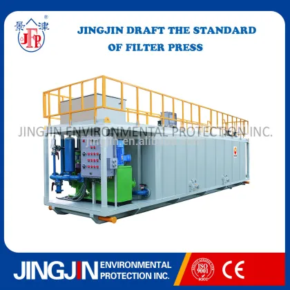 Jingjin new technology sludge pressure filter