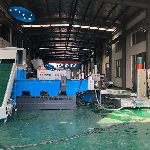 PE Film Woven Bags Garbage Recycling granulator Machine