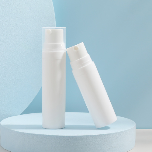 white Airless Bottles White Mist Spray Bottle Plastic Airless Empty Bottle Manufactory