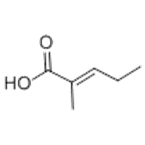 Kwas 2-pentenowy, 2-metyl -, (57278897,2E) CAS 16957-70-3