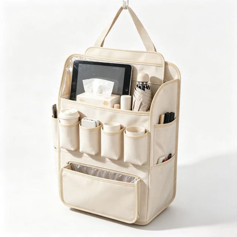 Multifunctional Oxford Car Seat Back Pouch