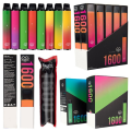 퍼프 XXL 일회용 vape 장치 포드 1600puffs