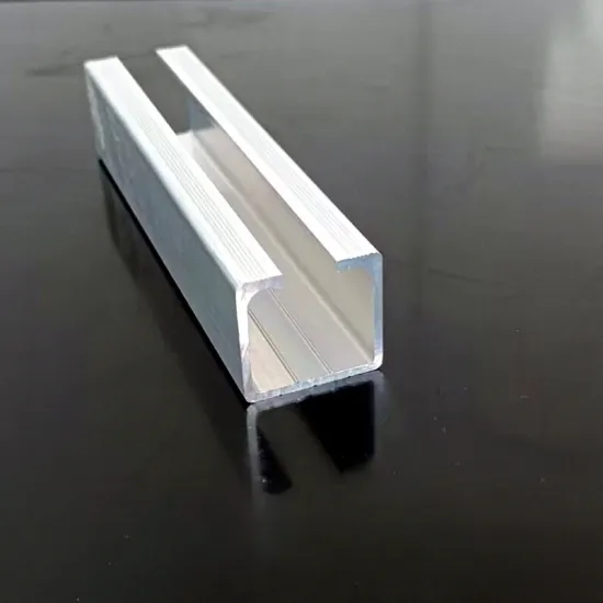 Customized extruded aluminum suspension rail