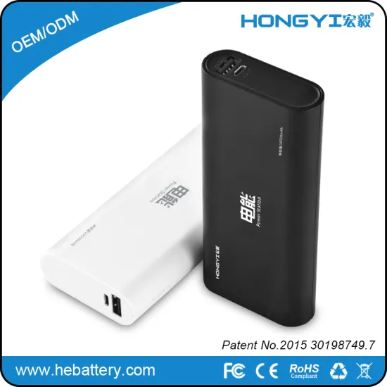 durable rechargeable lithium ion battery Power Bank 10000mAh with CE ROHS HE-718L [HONGYI]