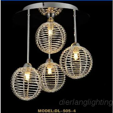Modern decorative iron chandelier ceiling light