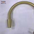 brushed gold brass faucet for kitchen