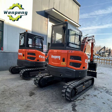 3.5 TON MINI HYDRAULIC EXCAVATOR WITH CABIN