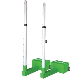 Movable volleyball stand