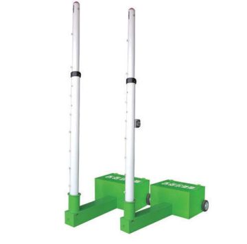 Movable volleyball stand
