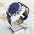 Paling Populer Fashion Mineral Crystal Mechanical Men Watch