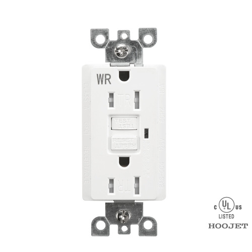 Auto-teste 15A WR &amp; TR UL aprova GFCI