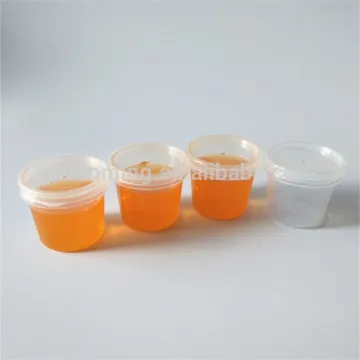 1.5oz plastic sauce cup with lid