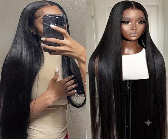 13x4 Straight Human Hair HD Lace Front Wig