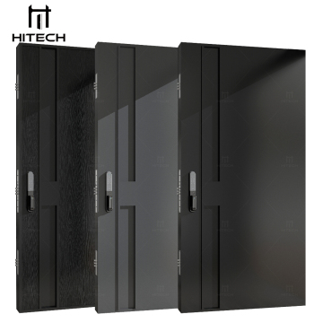 Luxury Wooden Front Entrance Door for Hi-Tech Villa Home