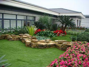 Eco-friendly Outdoor Artificial Grass 40mm, 11600Dtex Synth