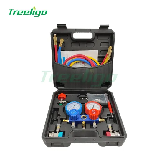 Universal Auto Air Conditioning Tools R134 Refrigerant Pressure Gauge