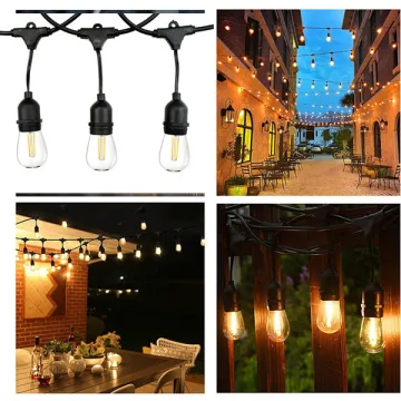 Christmas Halloween decorative string lights , S14 led filament bulb for string lights