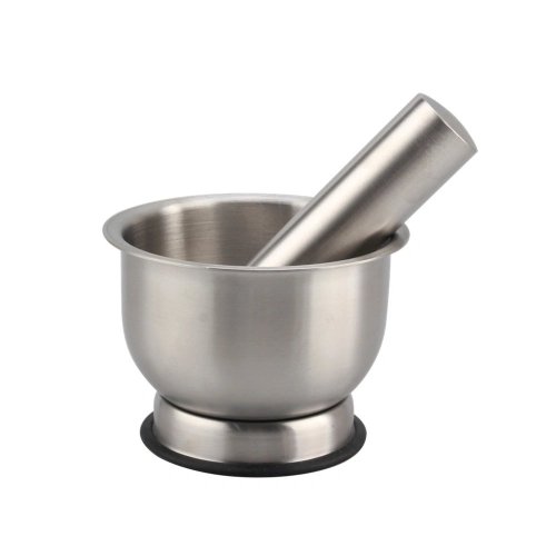 Stainless Steel Mortar and Pestle Grinder Set