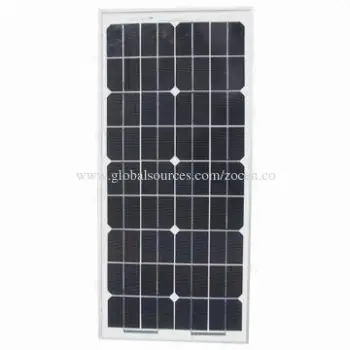 24W Monocrystalline Solar Module, Sized 630 x 290 x 25mm