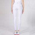 Durable Silicone Stretchy Equestrian Jodhpur Breeches White