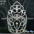 Jingling 10Inch high quality rhinestones Pageant Crown