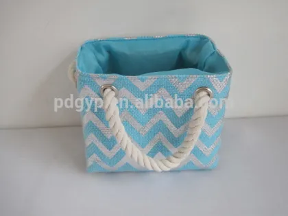 handle Home storage organization canvas storage