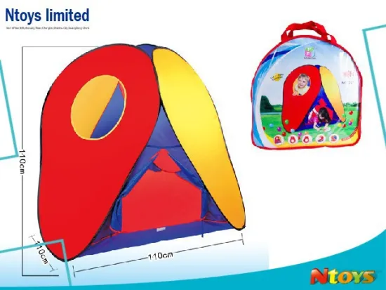 6582087 KIDS FAVOURITE TOY TENT PLAY SET