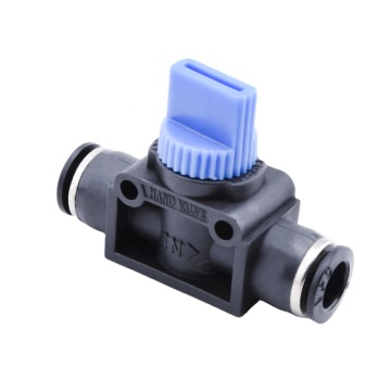 Plastic Hand Valve Connectors 4mm-16mm | One Touch Pneumatic Fittings for Air Flow Control