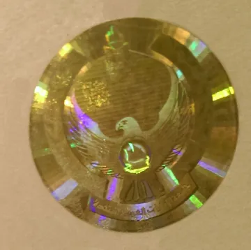 New Design 2D/3D Hologram Anti Tamper Stickers