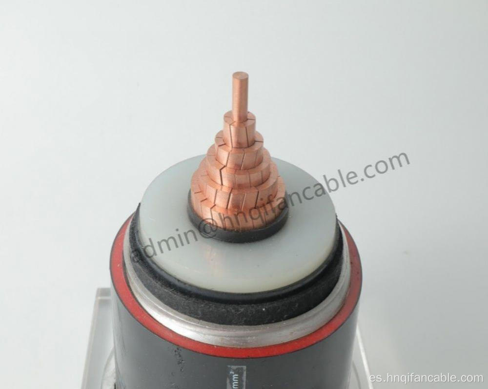 127/220kv Conductor/XLPE/CAS/Cable de alimentación HDPE 1200