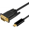 UCOAX OEM -Kabelbaugruppe USB C bis VGA