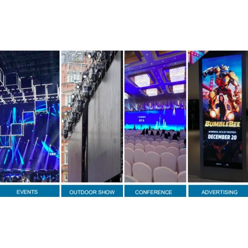 Indoor P2.9  rental led sign board