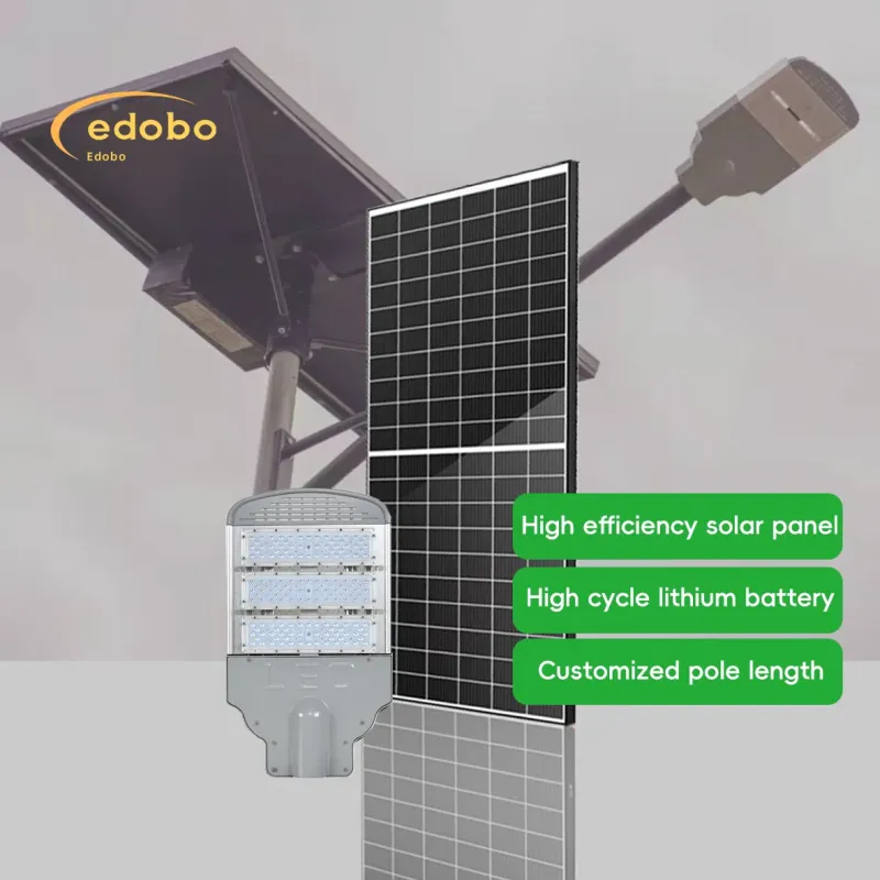Solar-Powered LED Split-Type Street Light