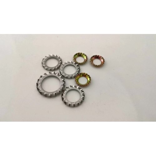 DIN6798 Stainless Steel External Teeth Serrated Lock Washers