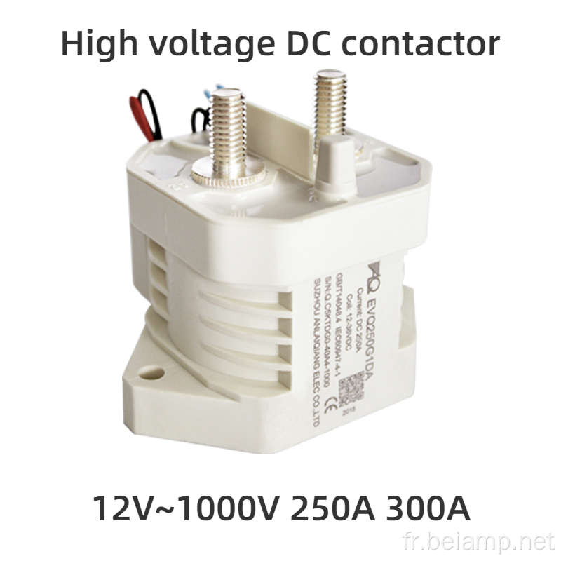 EVQ300 Contacteur principal DC à haute tension 1000V 300A