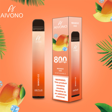 Disposable Vape Devices Aim Plus 800 Puff Plus