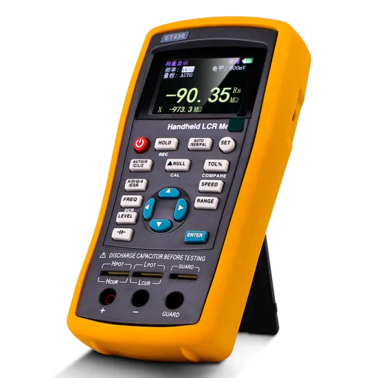 ET432 Handheld Digital LCR Bridge Meter: Comprehensive Testing Tool for Electrolytic Capacitors and DC Resistance with USB Connectivity