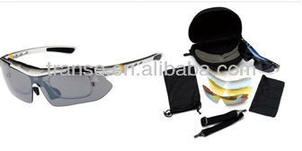 Sunglasses with changeable lens,one piece lens sunglasses