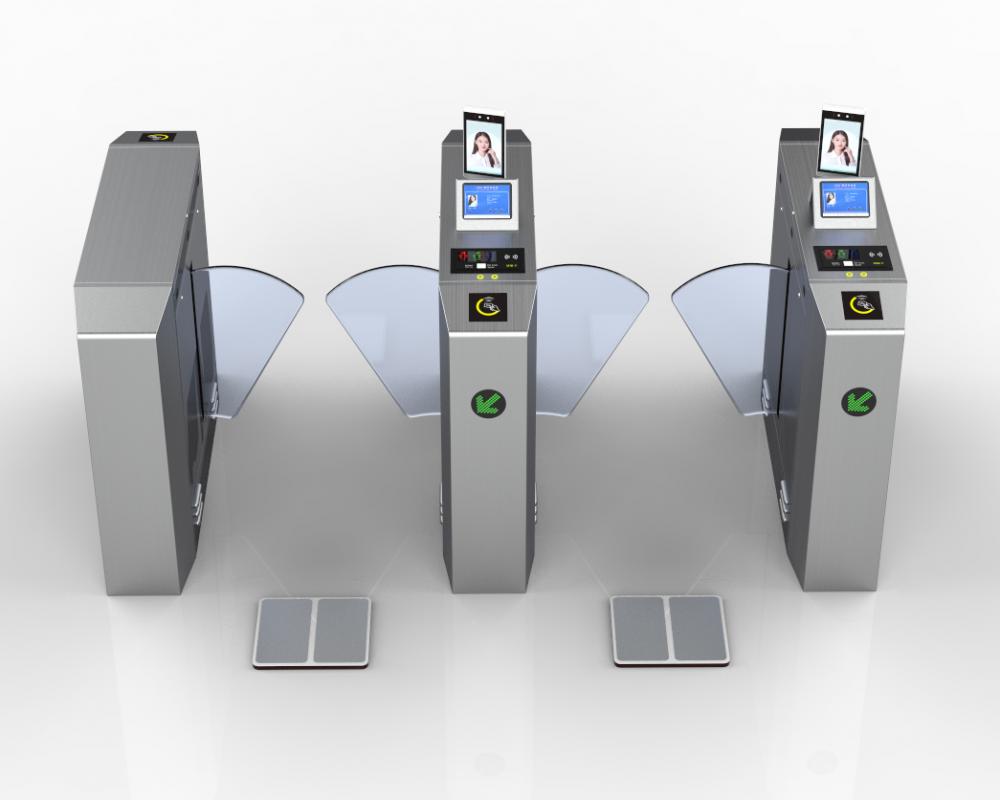 ESD Tester Flap Turnstile Optical Wing Gate