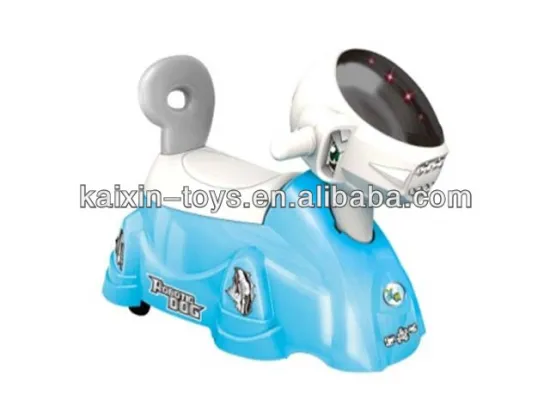 Robot Dog Shape potties for kids, lovely shape attract kids attention