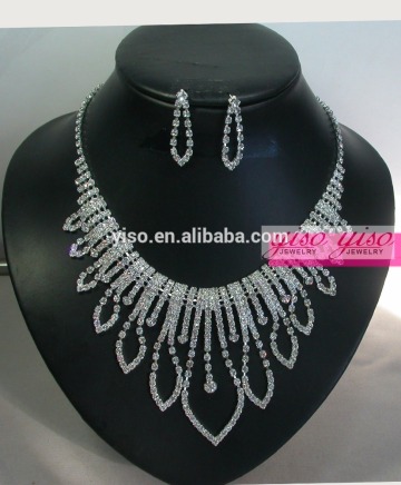 designer american diamond artificial necklace sets