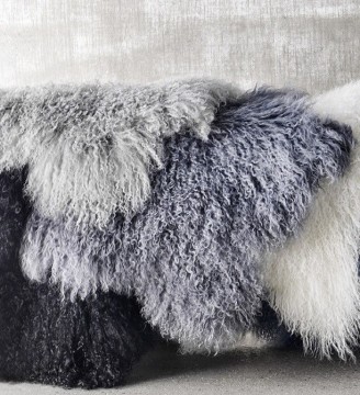Genuine Tibetan / Mongolian Lamb Fur Pelt