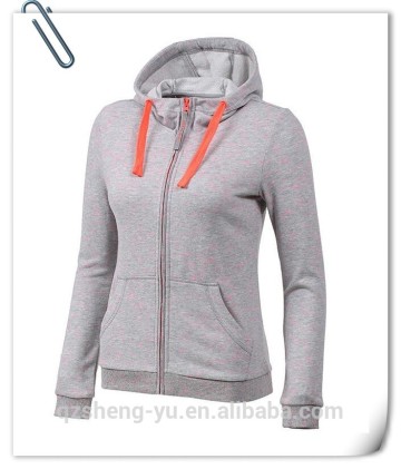 full zip sportswear hoodies for women