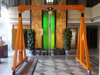 1.5 ton Mini manual gantry cranes