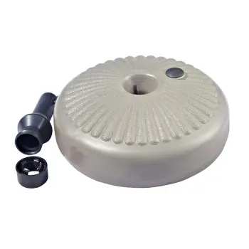Outdoor Patio Umbrella Base Parasol Stand Round Water Filled Umbrella Base for Garden Beach Courtyard Umbrella #CW