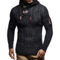 Jumper men's solid colour pullover