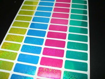 laser sticker