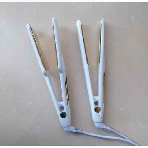Titanium Plates Salon Using Ceramic Hair Flat Straightener