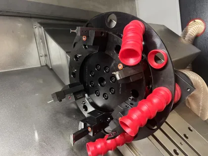 S32 FANUC seal making cnc lathe machine tool for O ring seal making