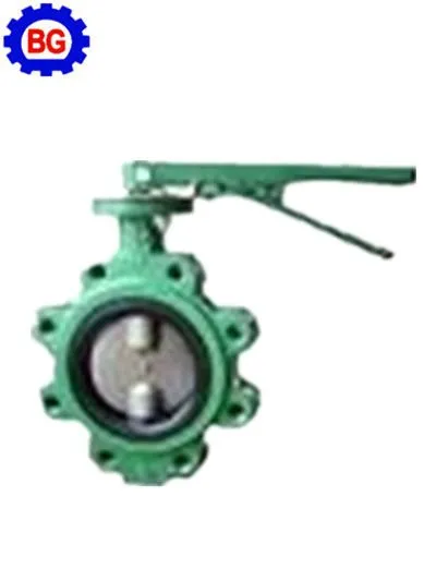 Lug Type PTFE/EPDM/NBR Lined Butterfly Valve